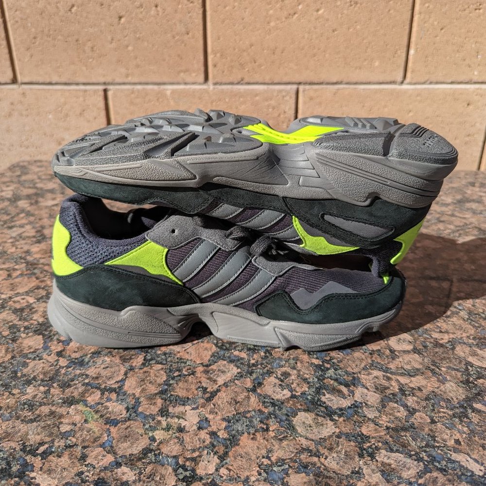 Adidas Yung 96 (Carbon Solar Yellow)
